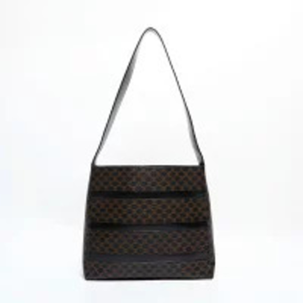 Celine Macadam Shoulder Bag Black - Picture 3 of 13